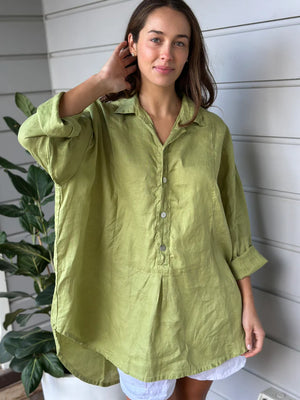 Megan Shirt- Avocado