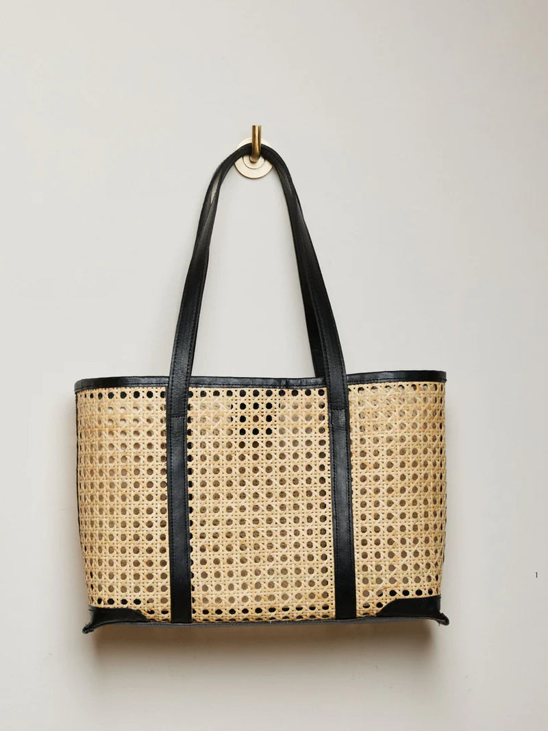 LINEAR M TOTE BAG ONYX