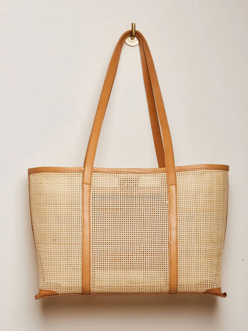 Carry All Tote- Tan