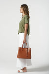 Bayside Linen Bias Skirt - White