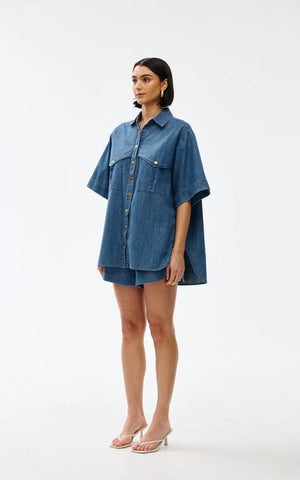 Bella Shirt- Denim