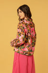 WILD ROSE CROP JACKET, LINED