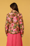 WILD ROSE CROP JACKET, LINED