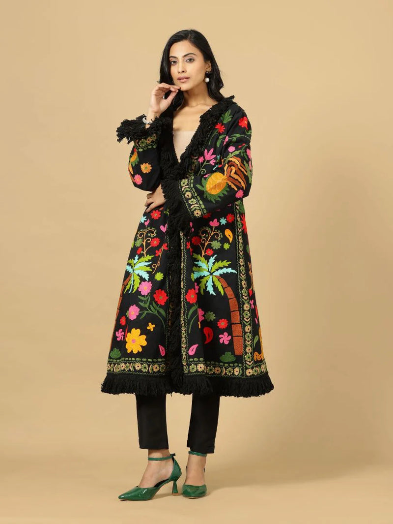 PALM COAT BLACK