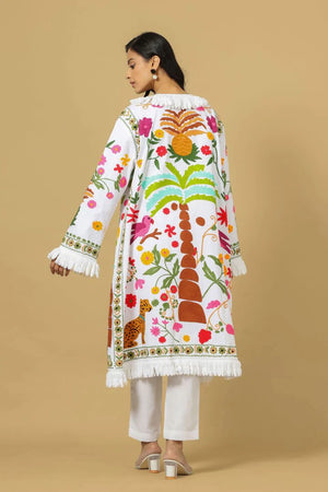 PALM COAT IVORY