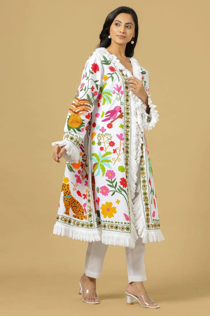 PALM COAT IVORY