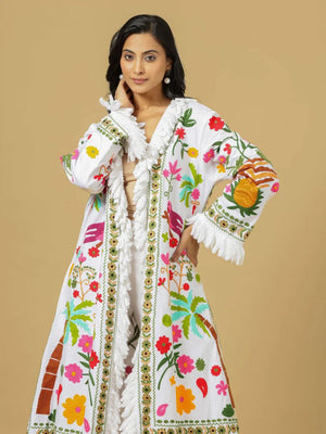 PALM COAT IVORY