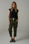 Sunday Linen Pocket Pant - Khaki