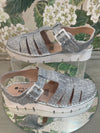 2255 - Silver fisherman sandal