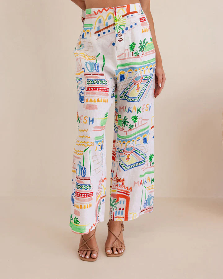 Kaleido K78 Wide Leg Pant - Marrakesh