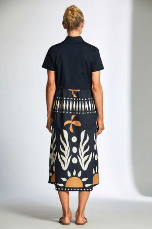 COTTON PRINT DRESS - S25113