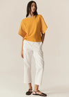 Fern Tapered Pant- White