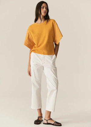 Fern Tapered Pant- White
