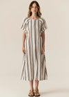 Parc Dress- Ink Stripe