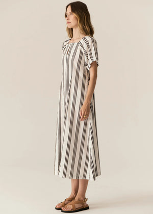 Parc Dress- Ink Stripe