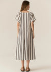 Parc Dress- Ink Stripe