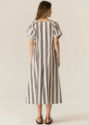 Parc Dress- Ink Stripe