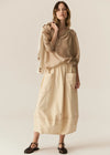 Elea Top- Pebble