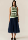 Marc Multistripe Tank - Green