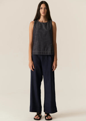Arvid Tank- Chambray