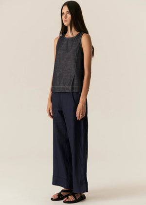 Arvid Tank- Chambray