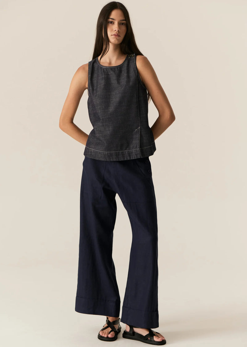 Arvid Tank- Chambray