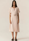 Faire Belt Dress- Blush