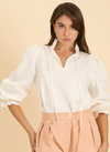 Frill Blouse - Ivory