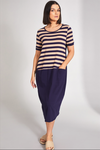 24146 - Navy Stripe Dress