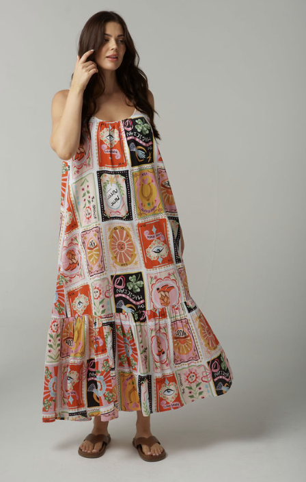 Rodeo Print Sun Dress