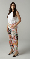 Rodeo Print Cropped Pant
