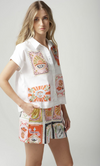 Rodeo Print Shorts
