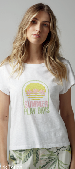 Summer Play Days Printed Tee
