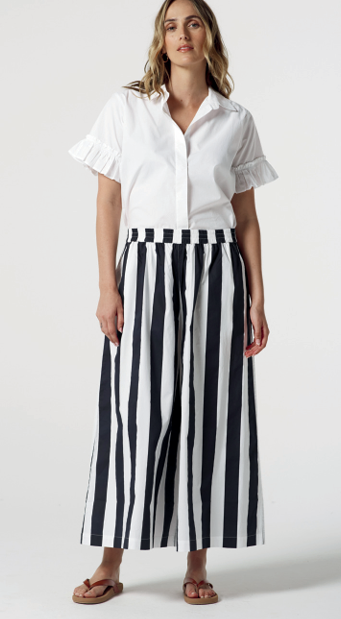 Thick Stripe Cullottes