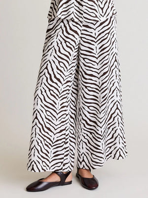 Palazzo Pant Zebra