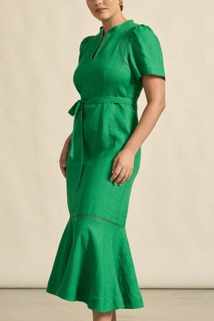 Cable Dress- Parrot