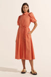 hark dress - nectarine