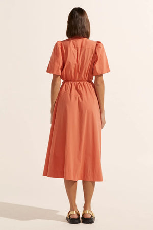 hark dress - nectarine