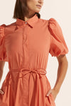 hark dress - nectarine