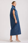 The Fifi Shirt Dress - Chambray